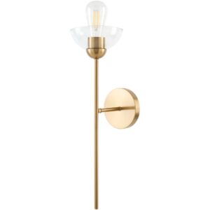 Orivon Metallic Brass Wall Sconce by Livabliss