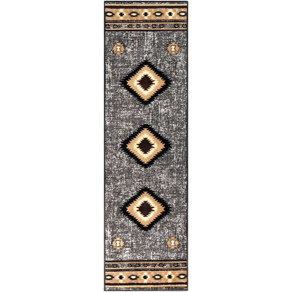 Paramount Gray Machine Woven Rug by Livabliss - Image 7