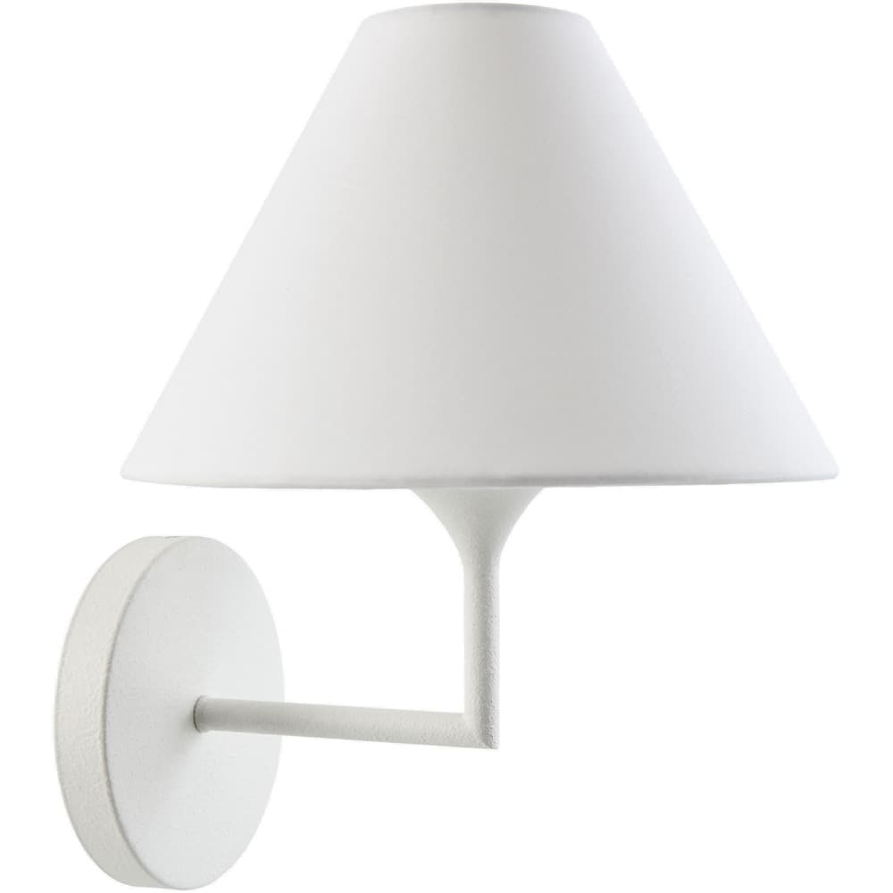 Palore White Wall Sconce by Livabliss