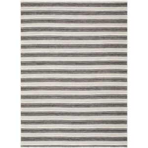 Patio Plus Charcoal Machine Woven Outdoor Rug by Livabliss