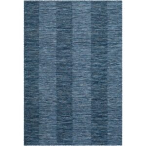 Patio Plus Denim Machine Woven Outdoor Rug by Livabliss