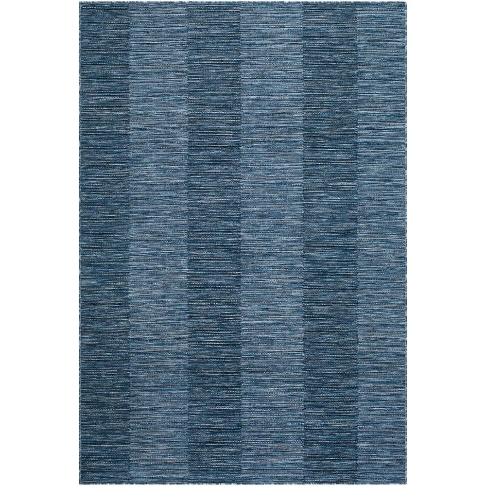 Patio Plus Denim Machine Woven Outdoor Rug by Livabliss