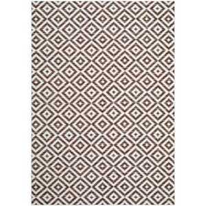 Patio Plus Chestnut Machine Woven Outdoor Rug by Livabliss