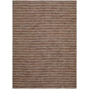 Patio Plus Chestnut Machine Woven Outdoor Rug by Livabliss