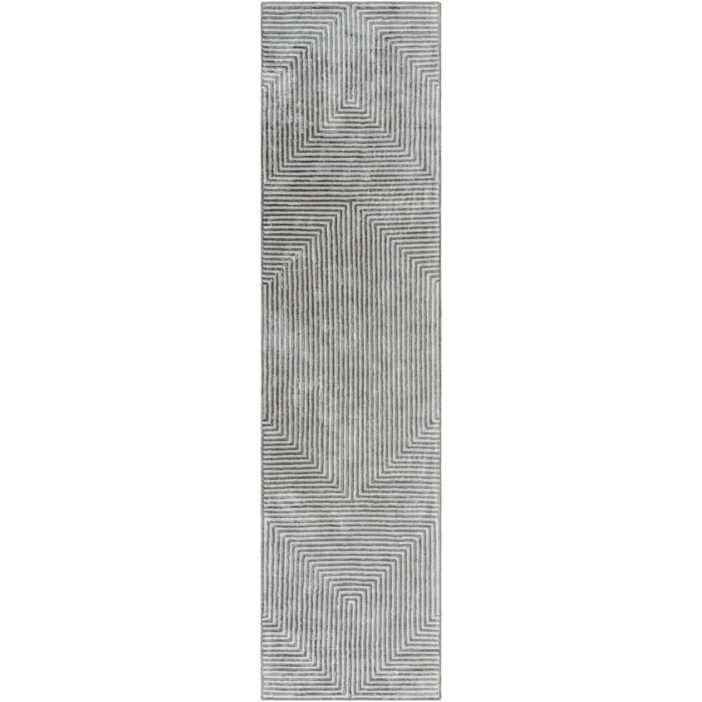 Dynamic Quartz Rug Gray Quartz Gray Handmade Rug by Livabliss - Seven Colonial