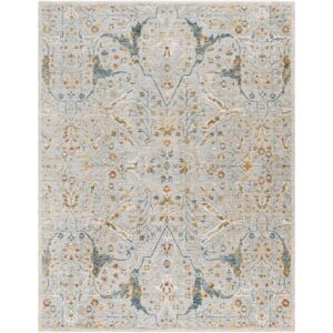 Reina Denim Machine Woven Rug by Livabliss