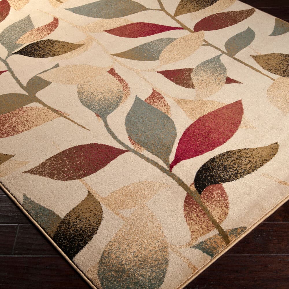 Riley Light Green Machine Woven Rug by Livabliss - Image 3