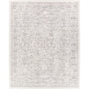 Roma White Machine Woven Rug by Livabliss