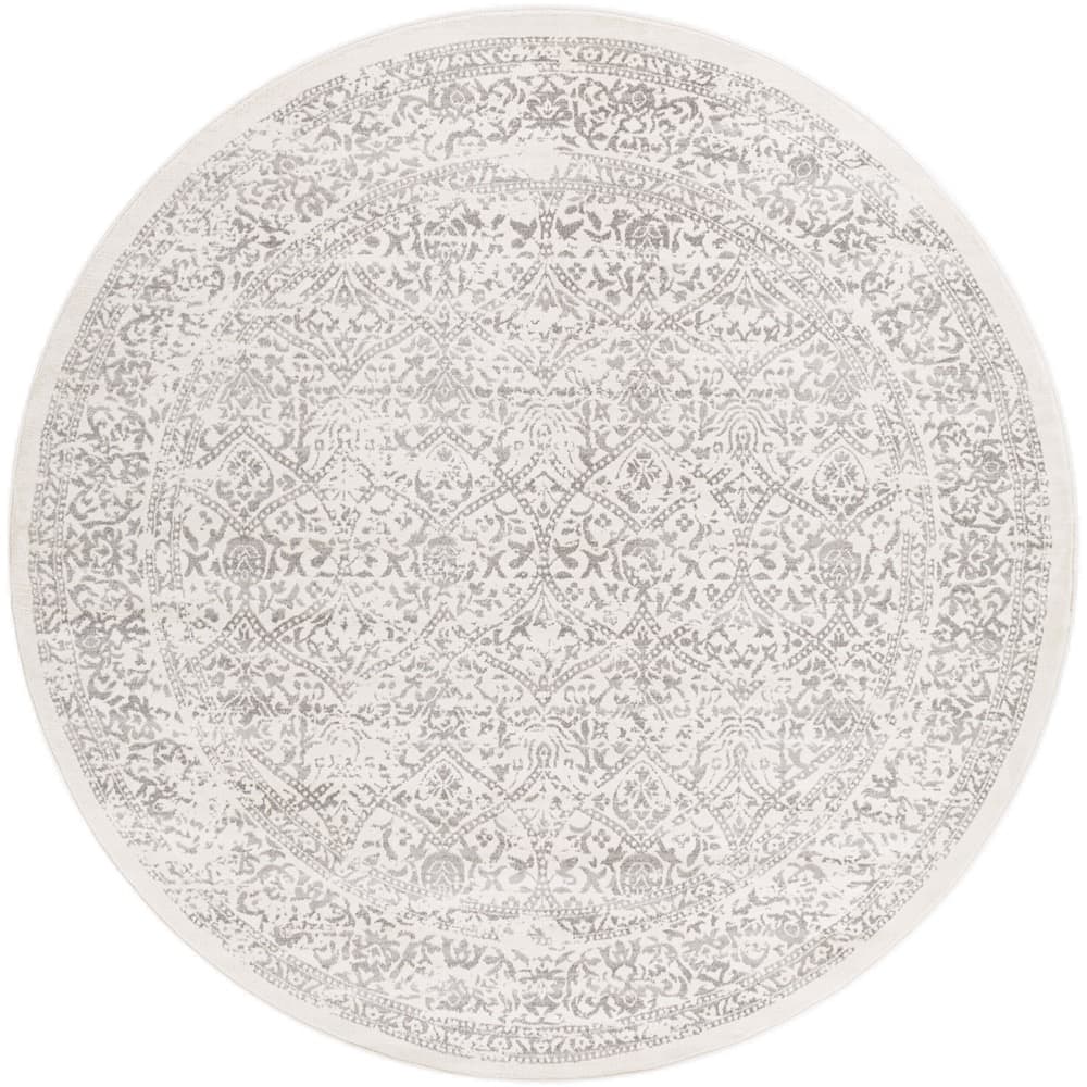 Roma White Machine Woven Rug by Livabliss - Image 6