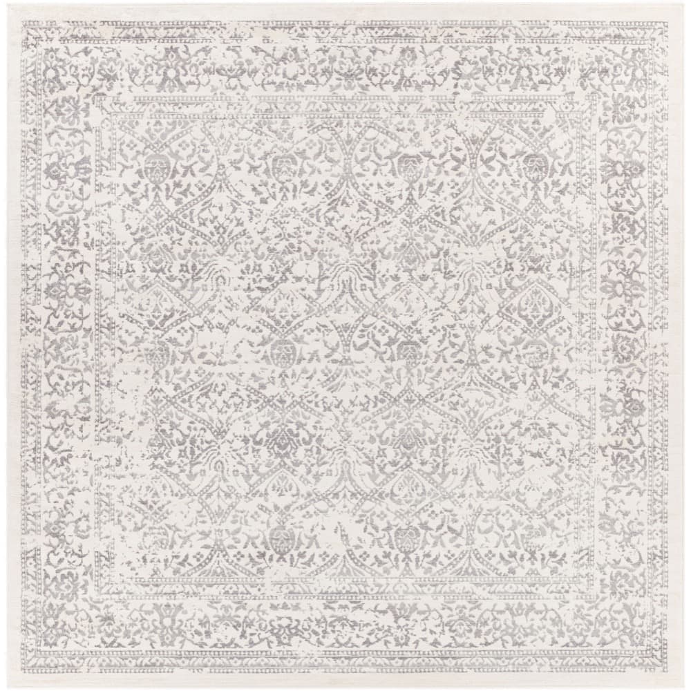 Roma White Machine Woven Rug by Livabliss - Image 7