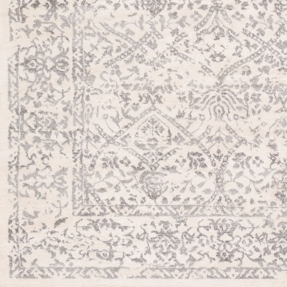 Roma White Machine Woven Rug by Livabliss - Image 4