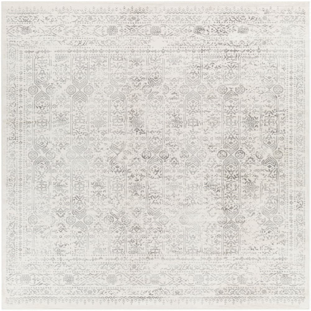 Roma Gray Machine Woven Rug by Livabliss - Image 7