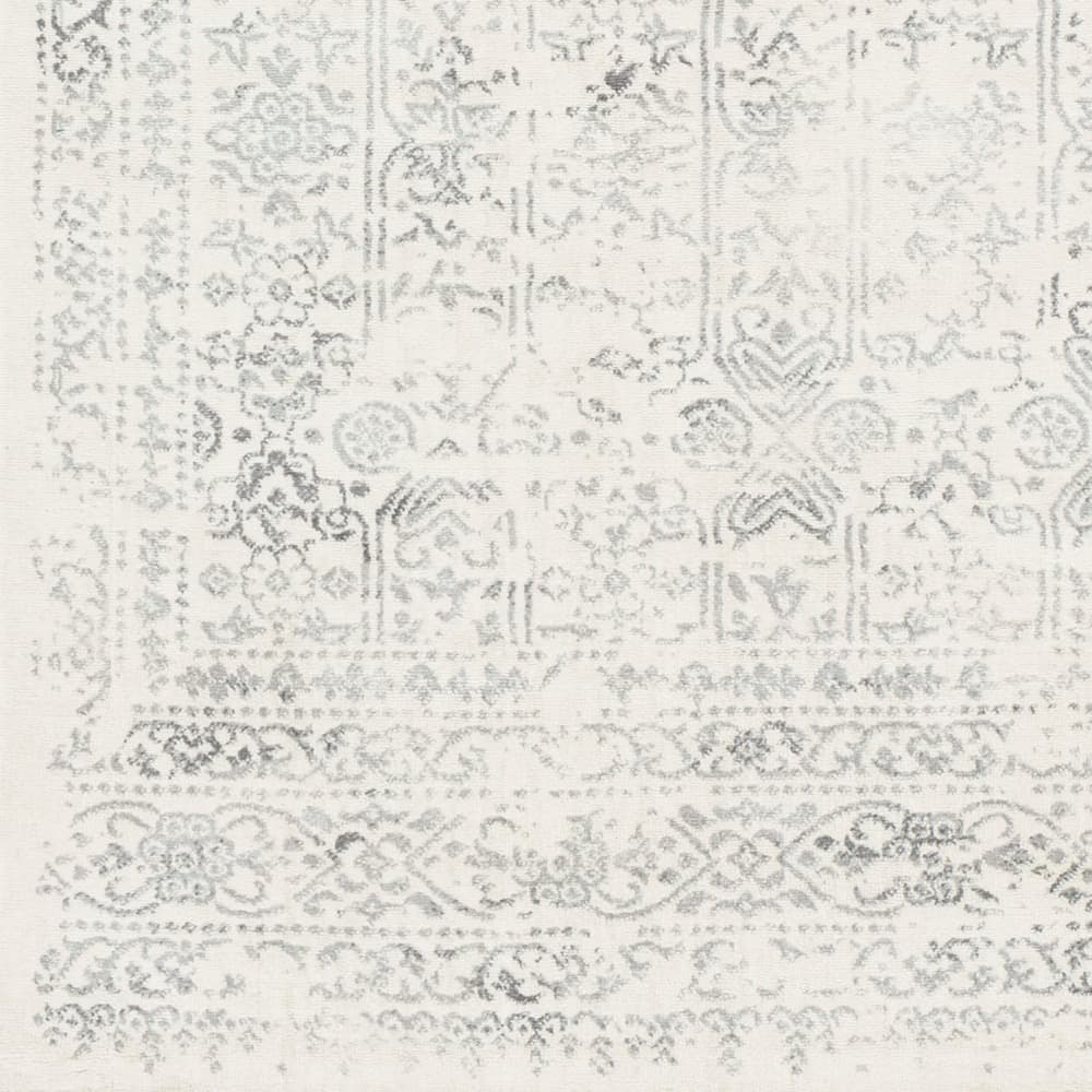 Roma Gray Machine Woven Rug by Livabliss - Image 4