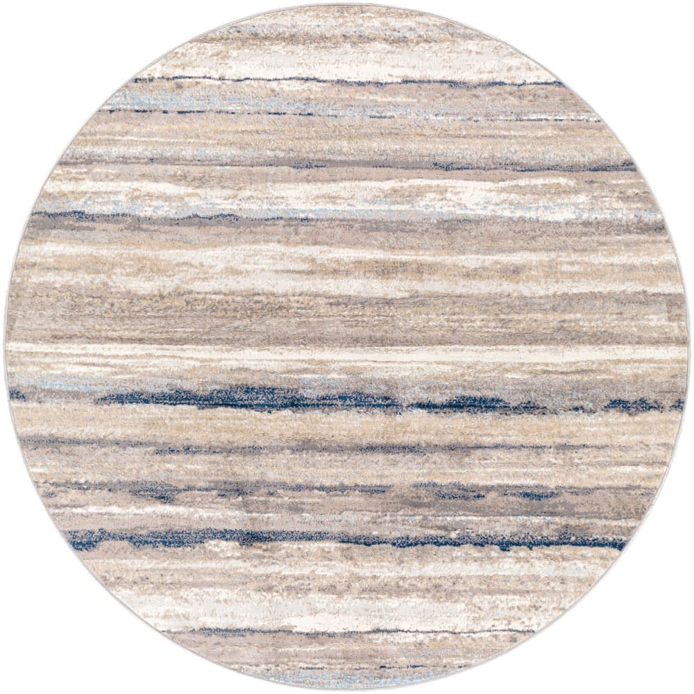 Roma Beige Machine Woven Rug by Livabliss - Image 6