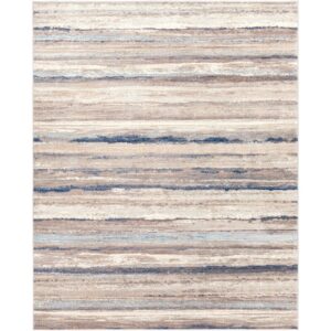 Roma Beige Machine Woven Rug by Livabliss