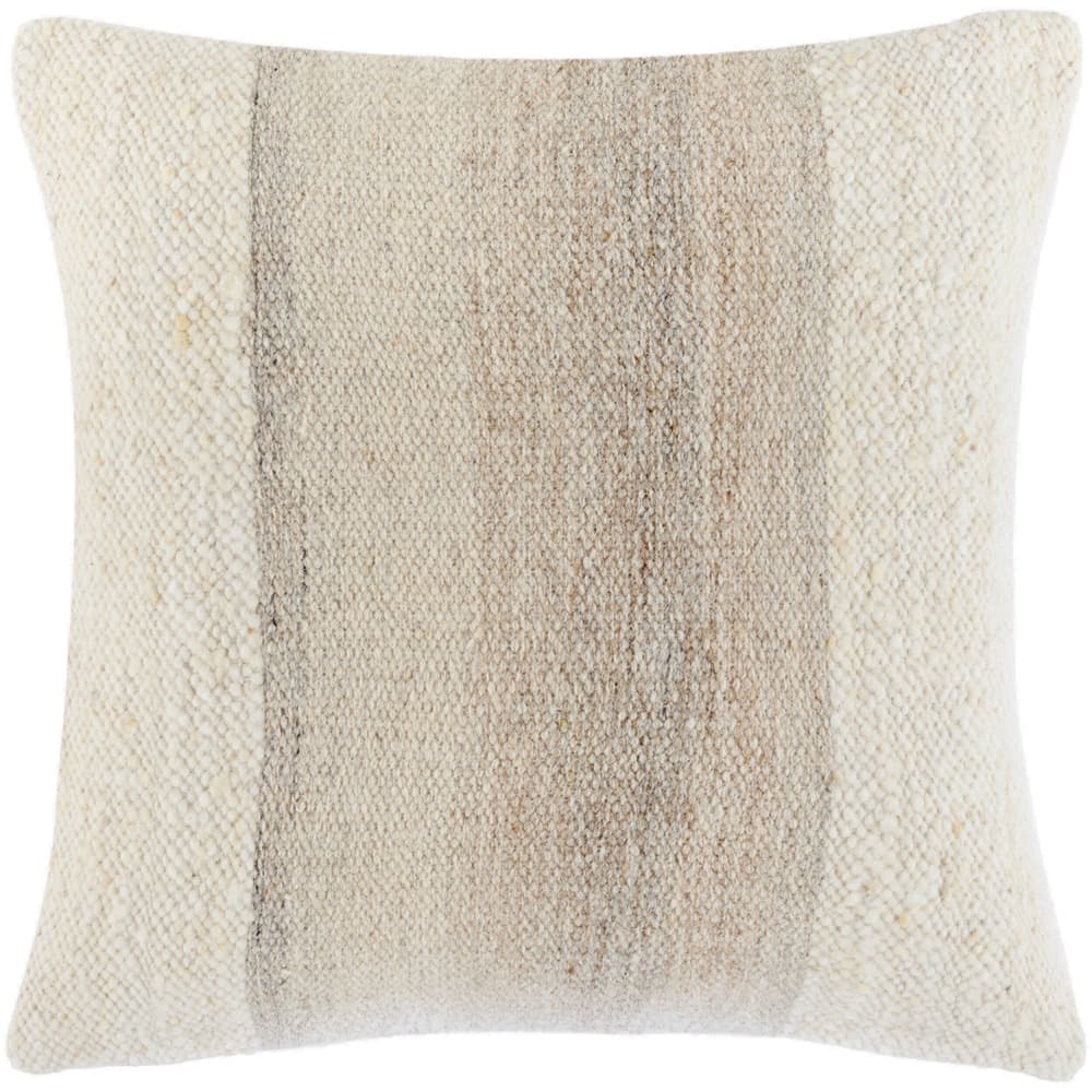 Ruvra Taupe Accent Pillow by Livabliss