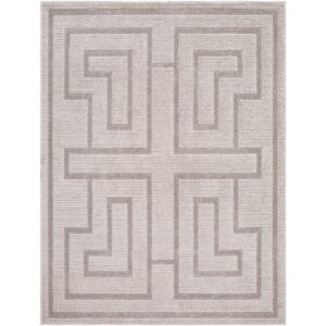 The Studio Edit Oatmeal Machine Woven Rug by Rachel Zoe for Livabliss