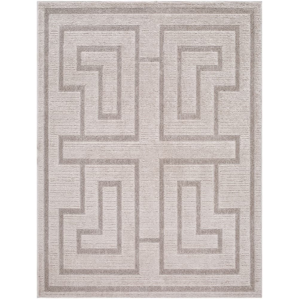 The Studio Edit Oatmeal Machine Woven Rug by Rachel Zoe for Livabliss