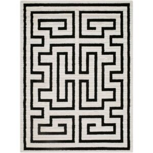 The Studio Edit Cream Machine Woven Rug by Rachel Zoe for Livabliss
