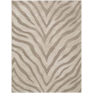 The Studio Edit Oatmeal Machine Woven Rug by Rachel Zoe for Livabliss