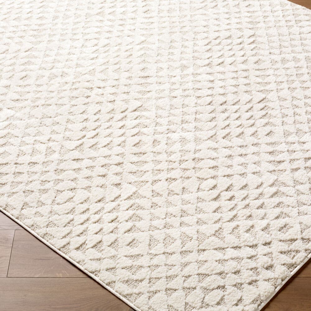 The Studio Edit Cream Machine Woven Rug by Rachel Zoe for Livabliss - Image 2