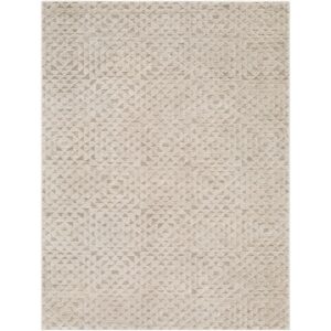 The Studio Edit Oatmeal Machine Woven Rug by Rachel Zoe for Livabliss