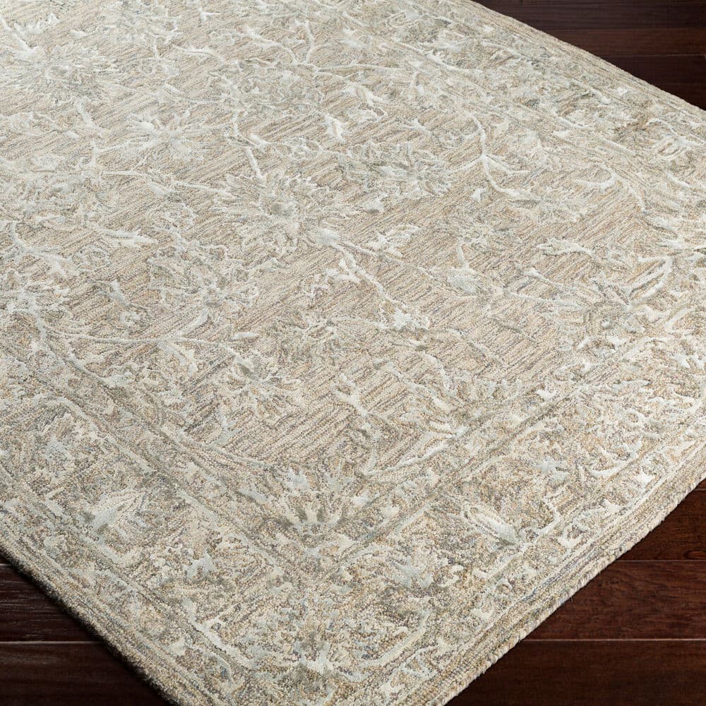 Shelby Ivory Handmade Rug by Livabliss - Image 3