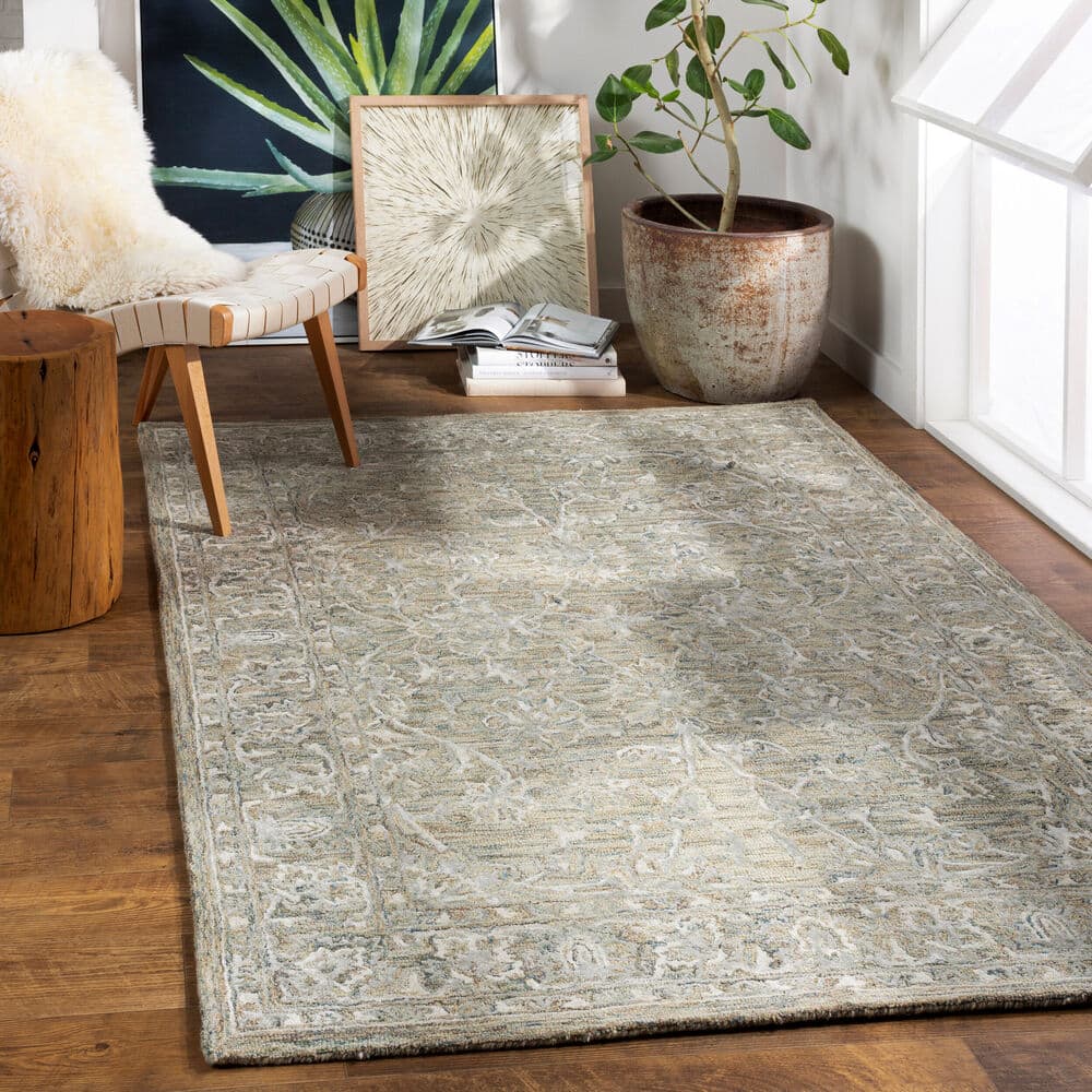 Shelby Ivory Handmade Rug by Livabliss - Image 2