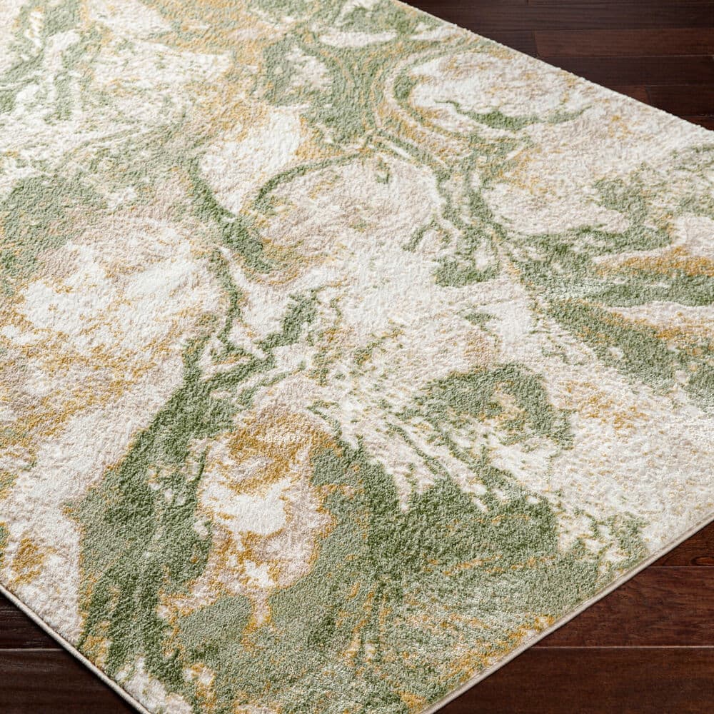 San Francisco Ivory Machine Woven Rug by Livabliss - Image 3