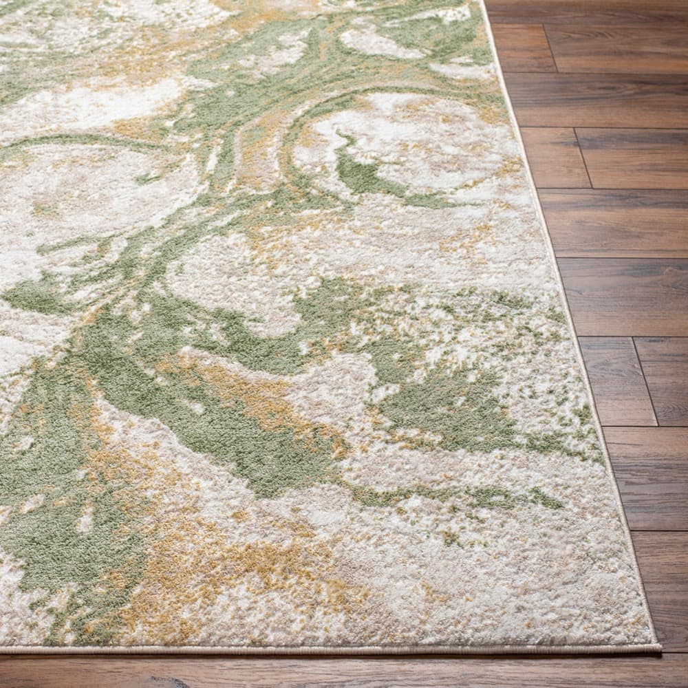 San Francisco Ivory Machine Woven Rug by Livabliss - Image 4