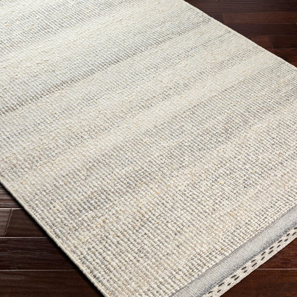 Sadie Cream Handmade Rug by Livabliss - Image 3