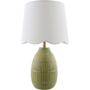 Soleny Olive Accent Table Lamp by Livabliss