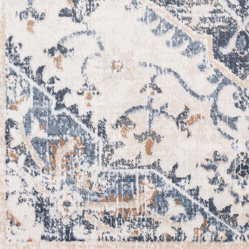 St Tropez Denim Machine Woven Rug by Livabliss - Image 4