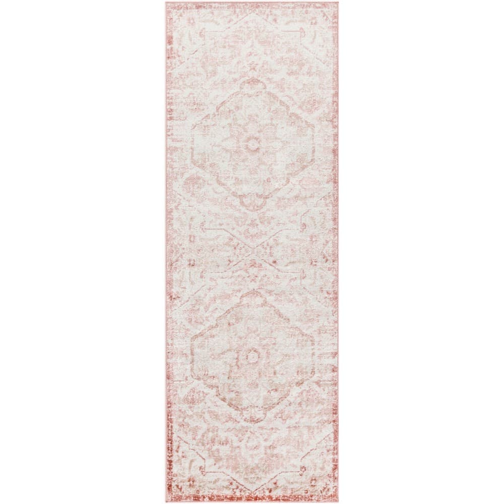 St Tropez Pale Pink Machine Woven Rug by Livabliss - Image 9
