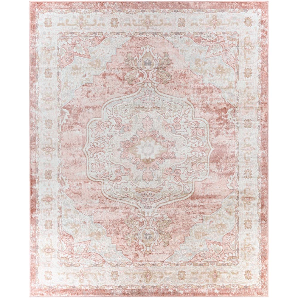 St Tropez Plum Machine Woven Rug by Livabliss