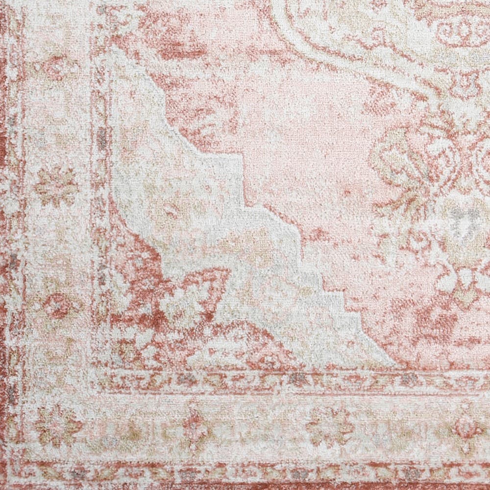 St Tropez Plum Machine Woven Rug by Livabliss - Image 4