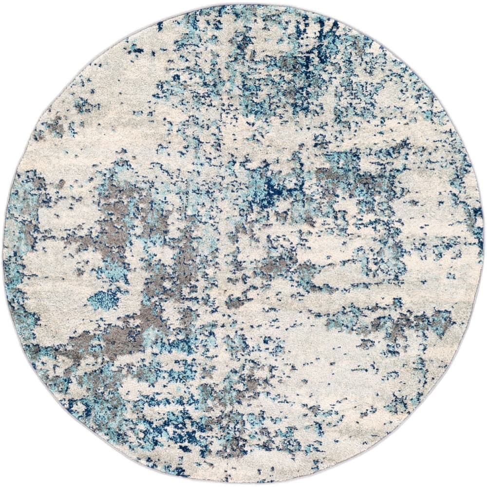 Sunderland Blue Machine Woven Rug by Livabliss - Image 10