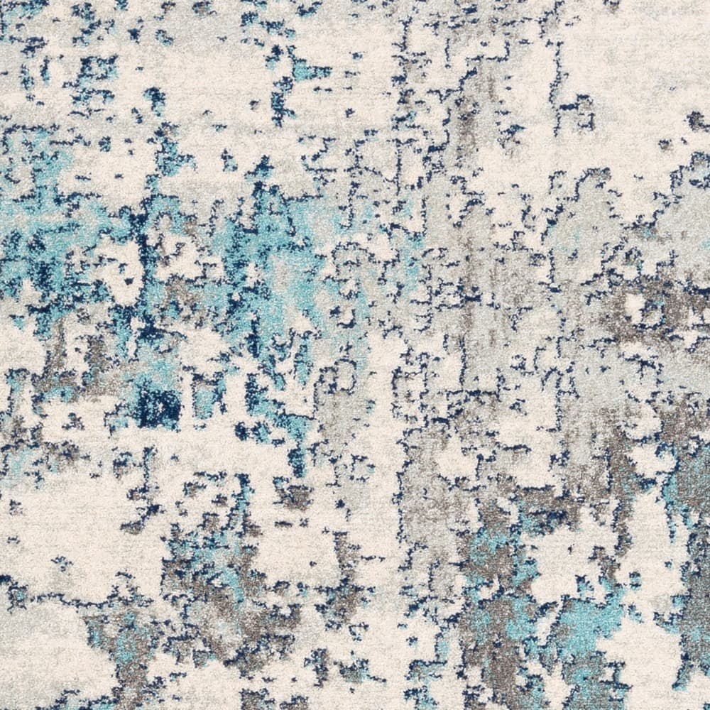 Sunderland Blue Machine Woven Rug by Livabliss - Image 4