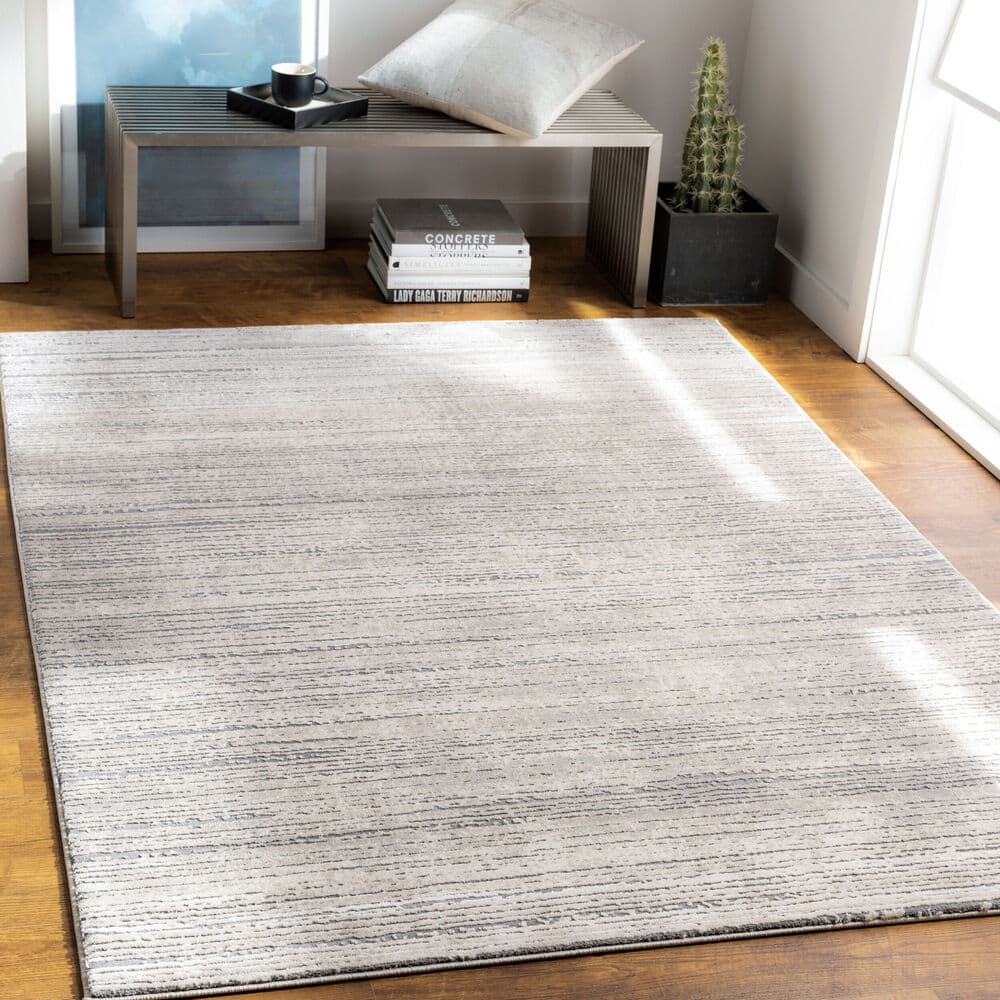 Tibetan Beige Machine Woven Rug by Livabliss - Image 2