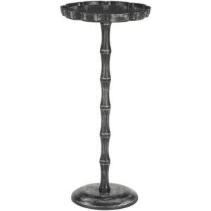 Taamara Black End Table by Livabliss