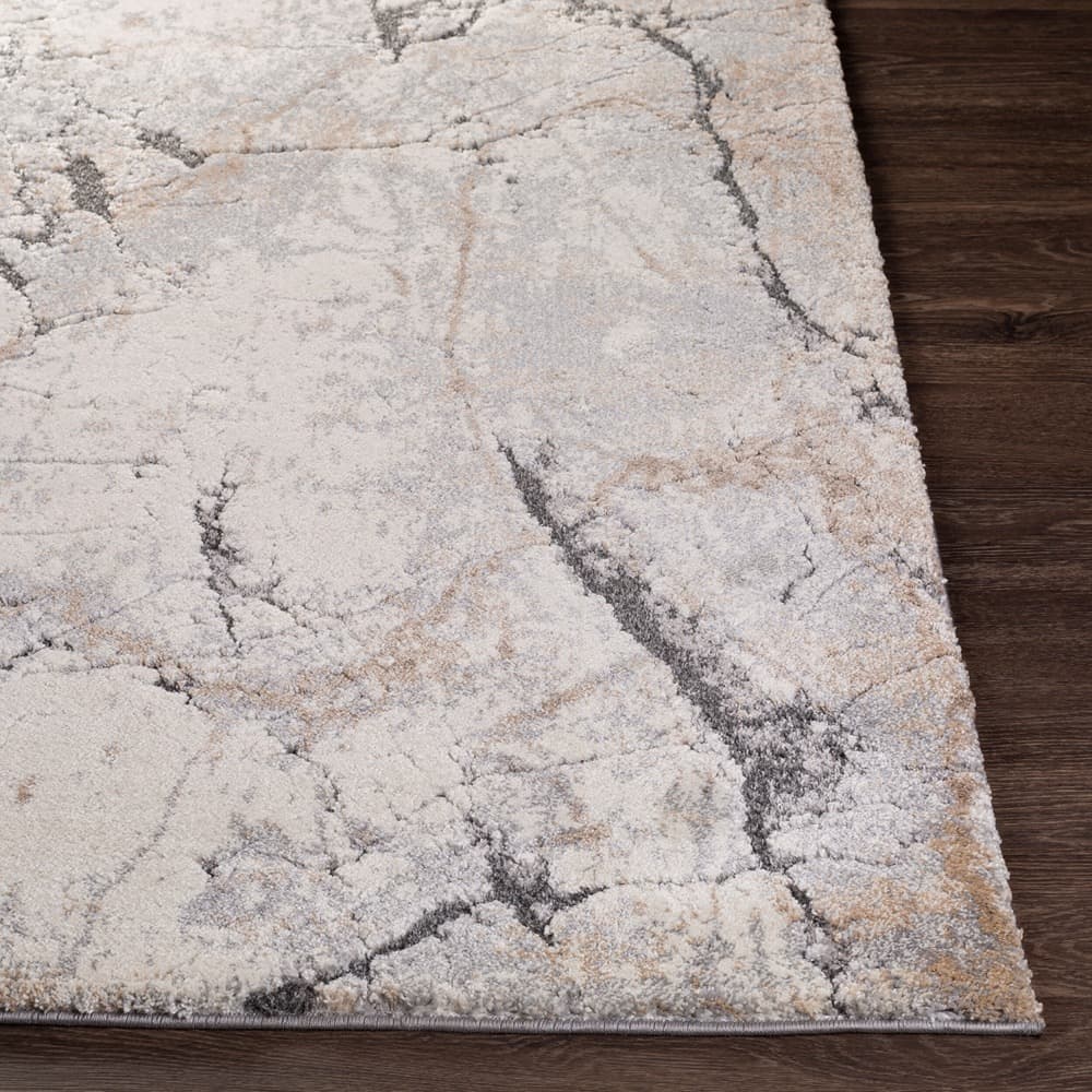 Tuscany Ivory Machine Woven Rug by Livabliss - Image 5