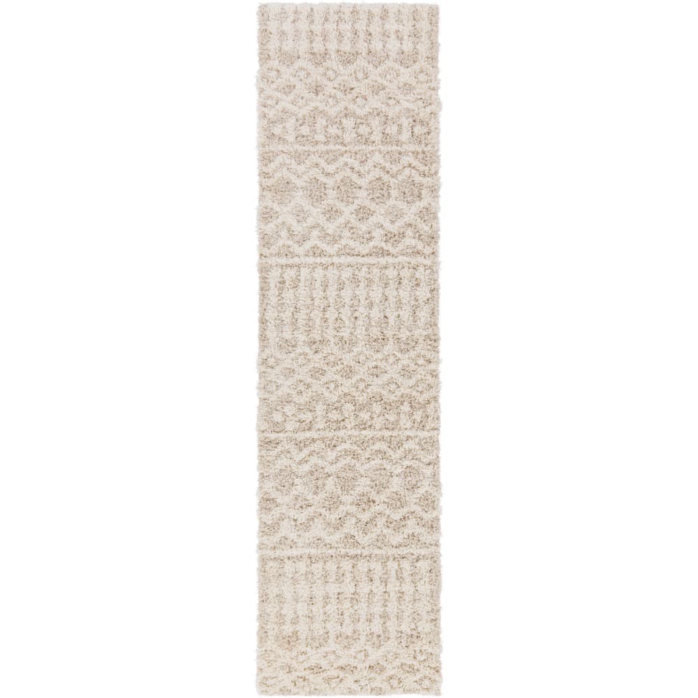 Urban Shag Beige Machine Woven Rug by Livabliss - Image 8