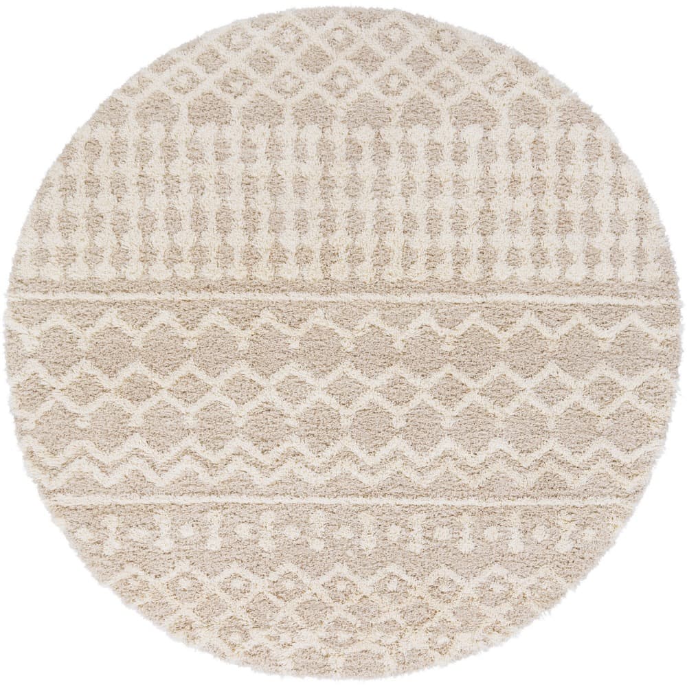 Urban Shag Beige Machine Woven Rug by Livabliss - Image 7