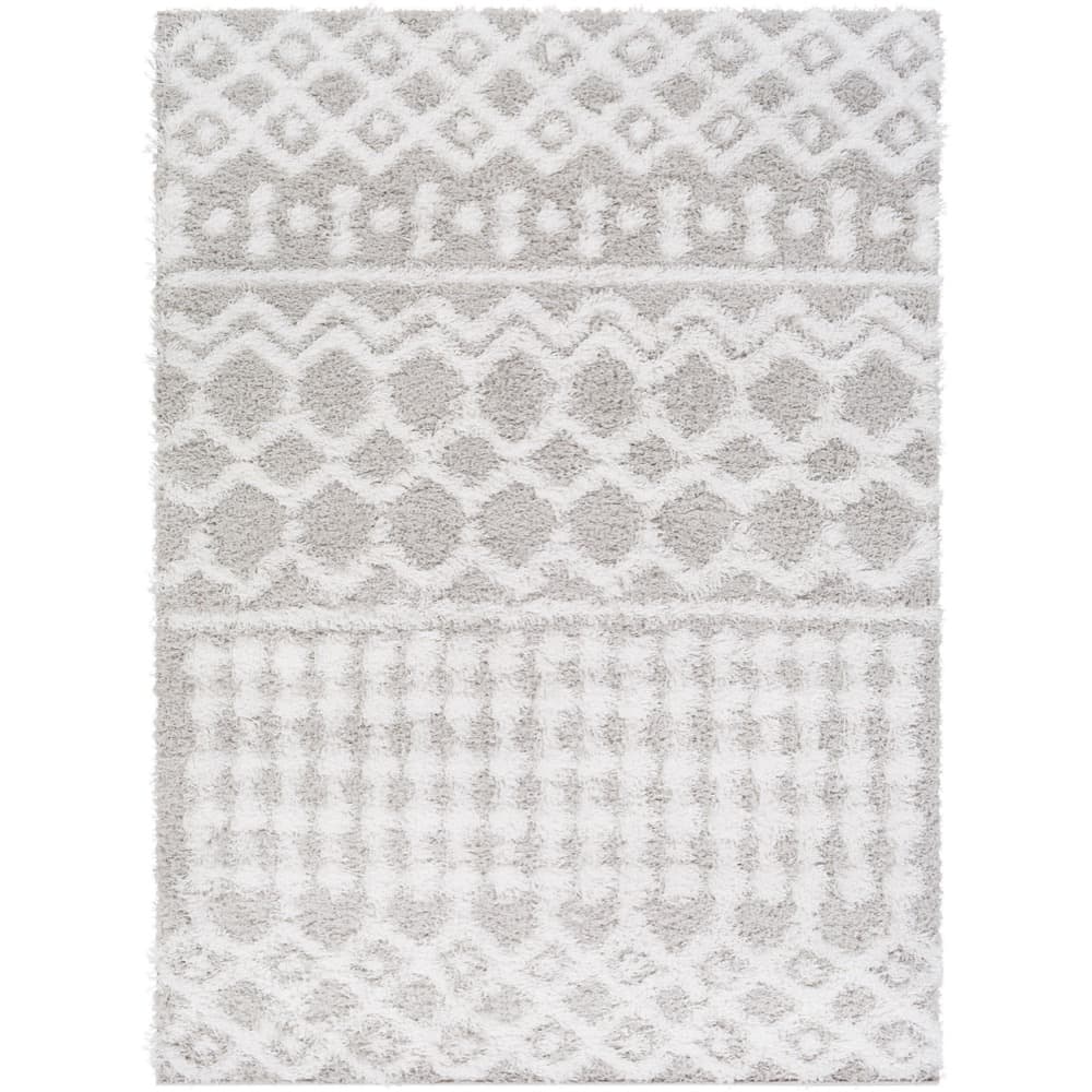 Urban Shag Gray Machine Woven Rug by Livabliss - Image 6