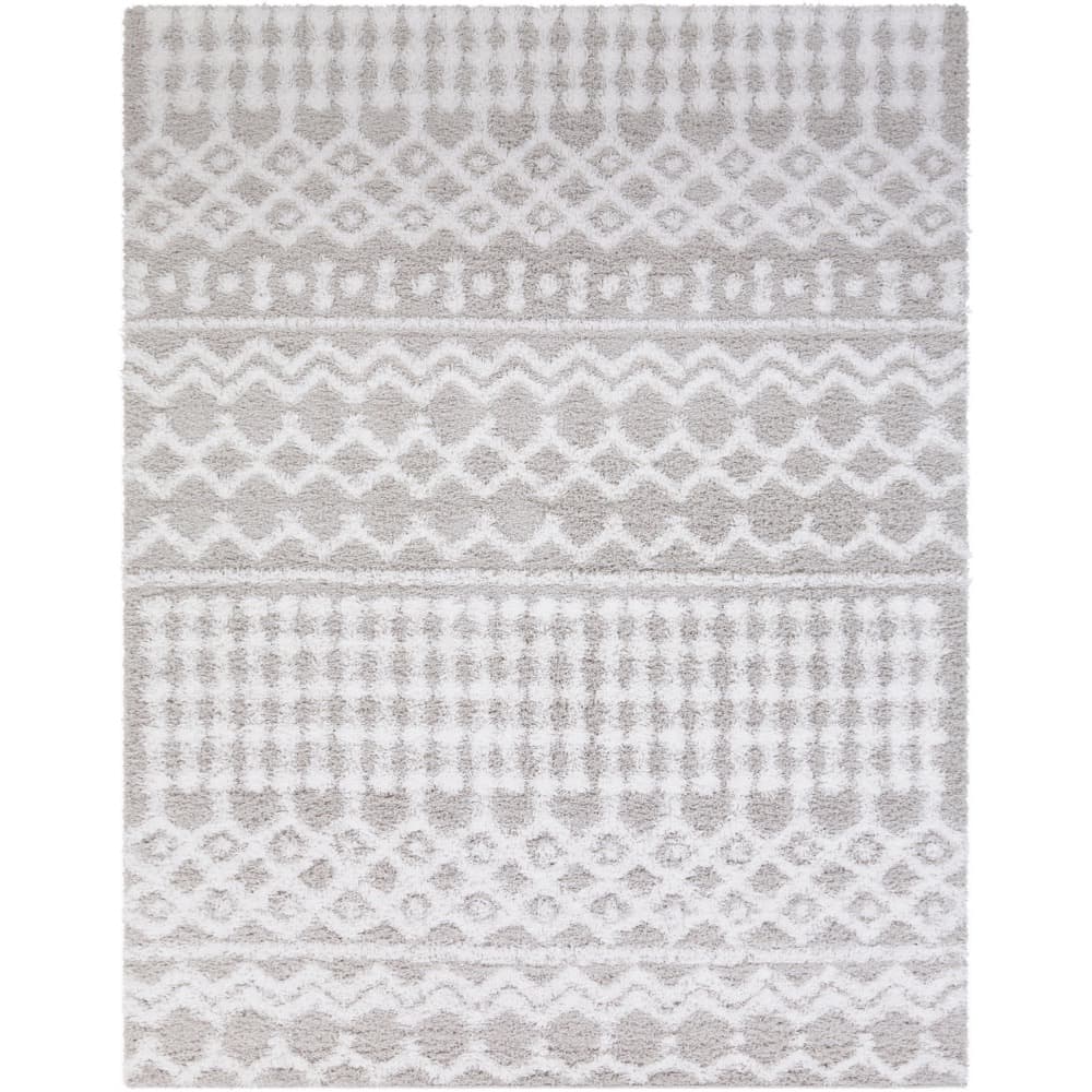 Urban Shag Gray Machine Woven Rug by Livabliss