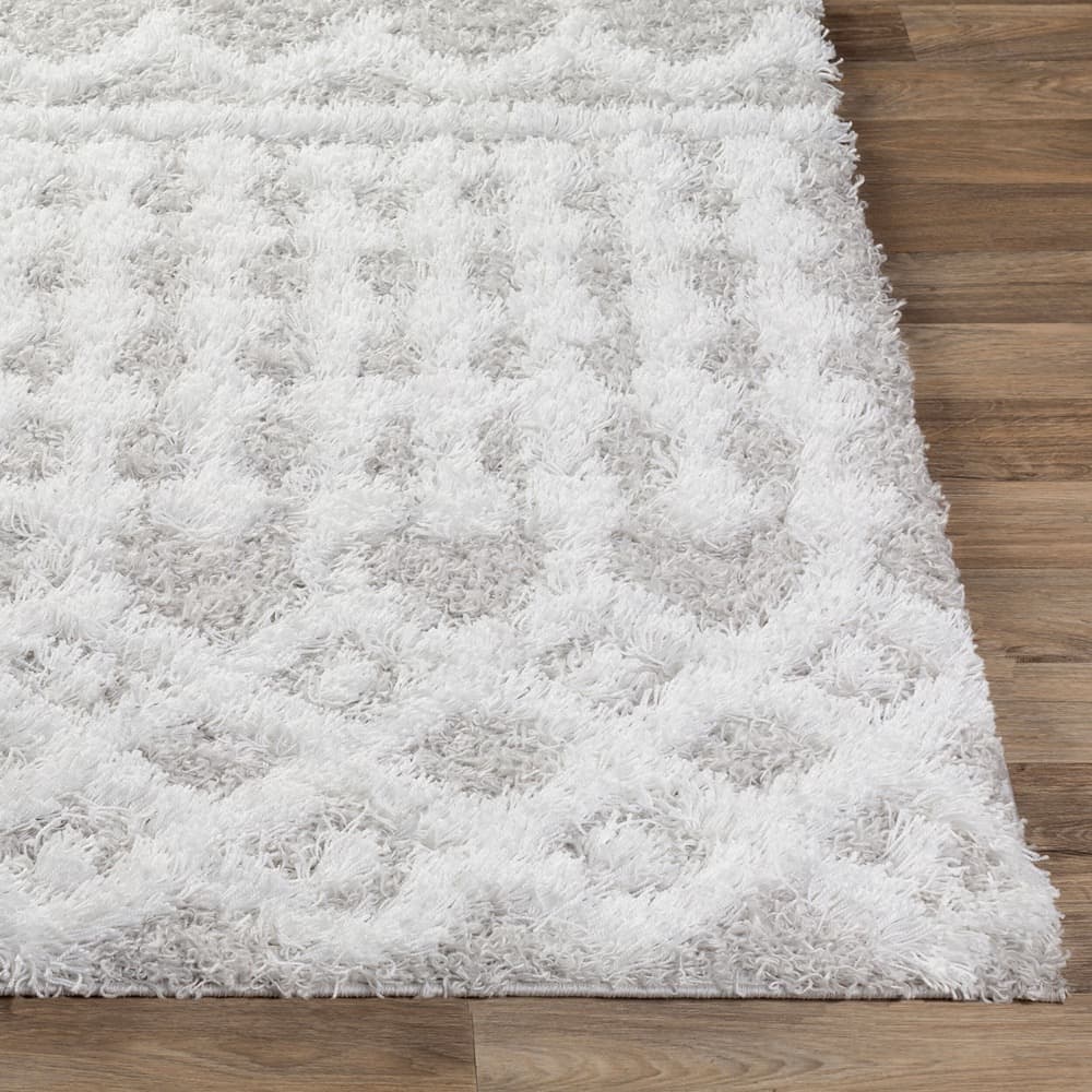 Urban Shag Gray Machine Woven Rug by Livabliss - Image 5