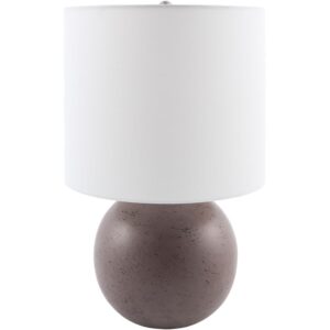 Vogel Dark Brown Accent Table Lamp by Livabliss