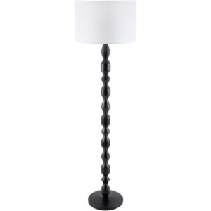 Velorian Black Accent Floor Lamp by Livabliss
