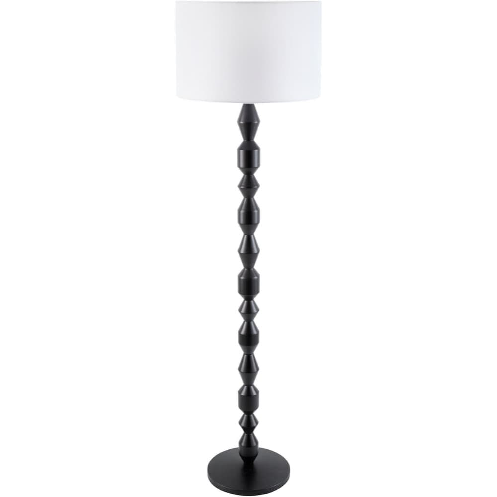 Velorian Black Accent Floor Lamp by Livabliss