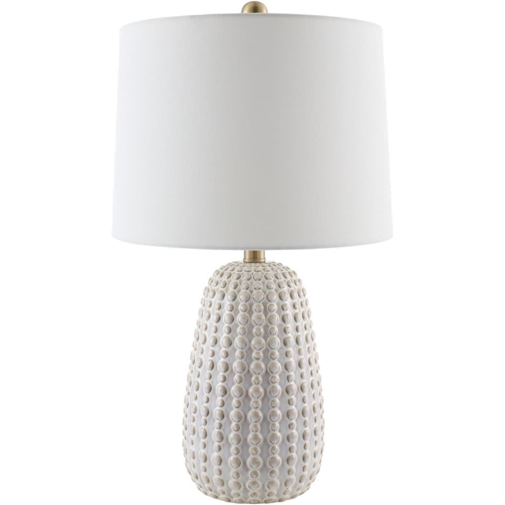 Veyline Cream Accent Table Lamp by Livabliss
